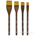 Bruis peanas falt gobhar airson watercolor
